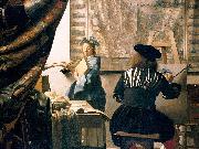 Johannes Vermeer Art of Painting USA oil painting artist